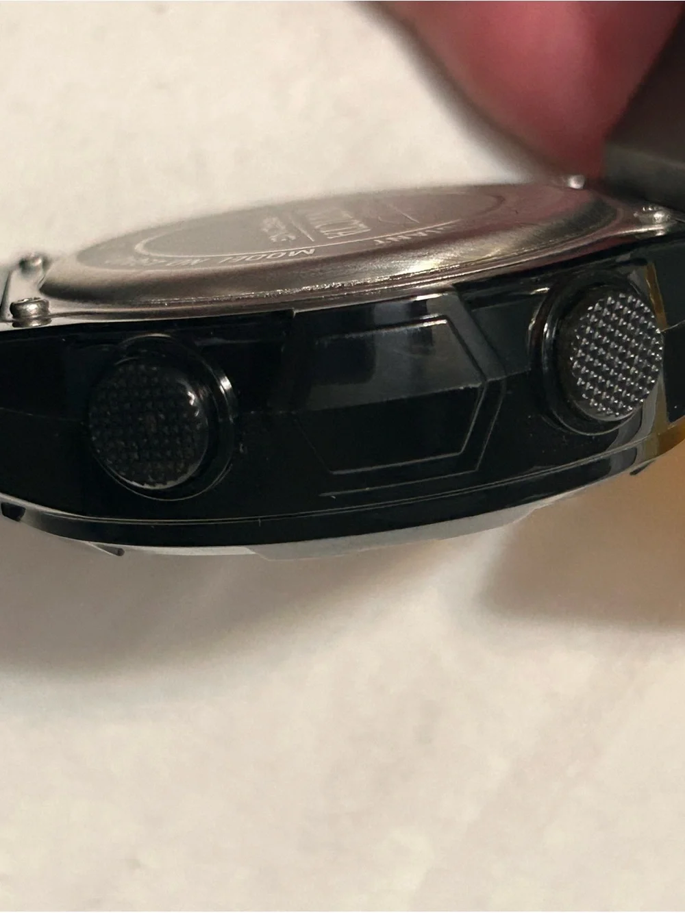Invicta Black Watch with Yellow Box Accent